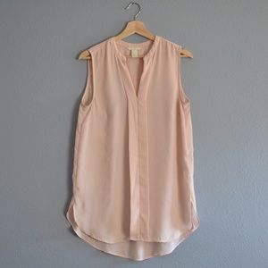 H&M | Light Petal Pink Tunic Style Blouse Women's Size 10